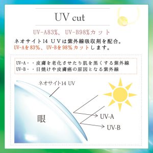 ネオサイト14UV紫外線カット
