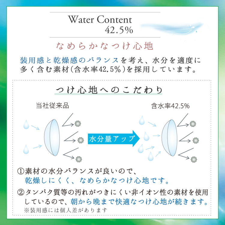 ネオサイト14UV含水率42.5%