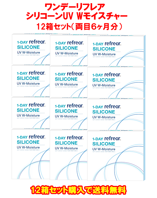 ワンデーリフレアシリコーン12箱セット